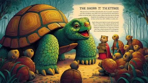  The Greedy Tortoise! - A 6th Century Nigerian Folktale Exploring Themes of Envy and Contentment