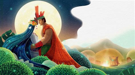  “The Story of Sơn Tinh, Thủy Tinh” - 2 Legendary Heroes Clash Over Their Desire for Love!